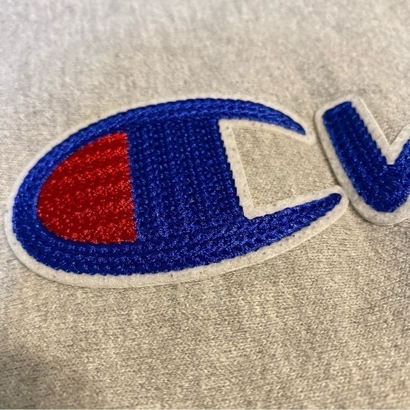 Champion Reverse Weave Crewneck Sweatshirt , Gray, Size Small - Picture 10 of 10